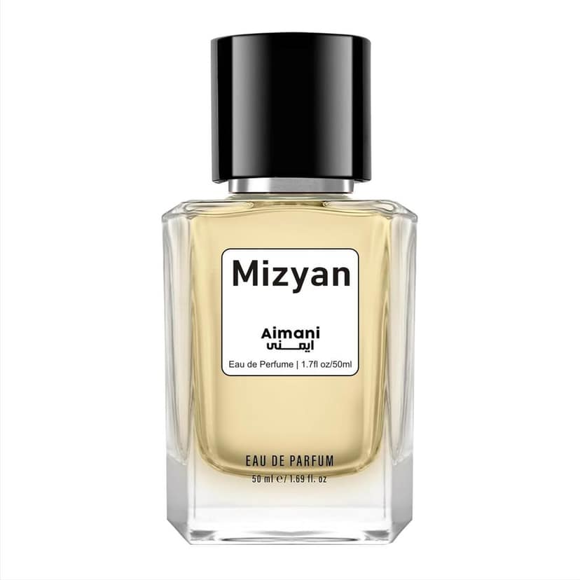 Aimani MIZYAN Perfume Spray 50ml | Long-Lasting Eau de Parfum for Men & Women | Arabic Luxury Oud & Amber Fragrance