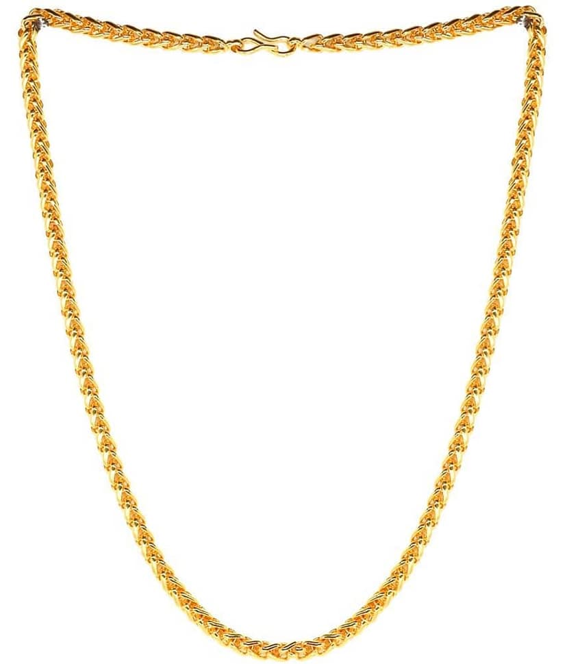 JIPPA Gold Plated Chain ( Set of 1 )