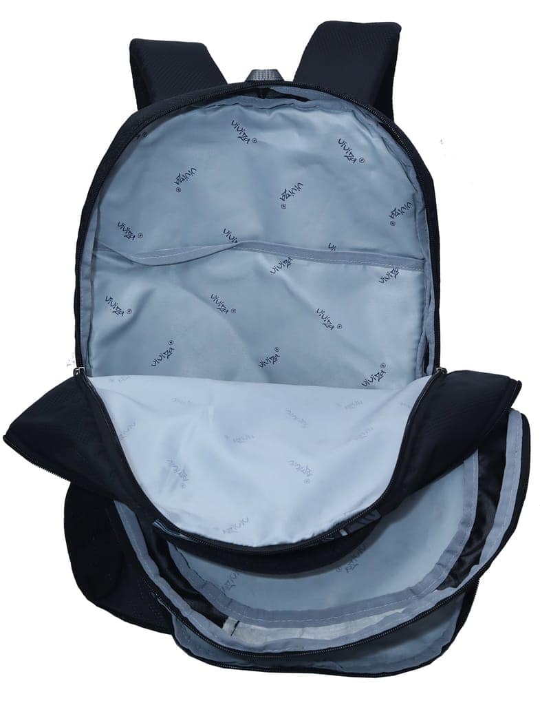 VIVIZA V-118 CASUAL BACKPACK FOR MEN AND WOMEN BLACK view 2