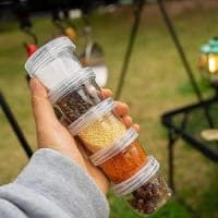Wholesale Item - 5 PCS PORTABLE SPICE JAR SET - MOQ 13 Pieces view 2