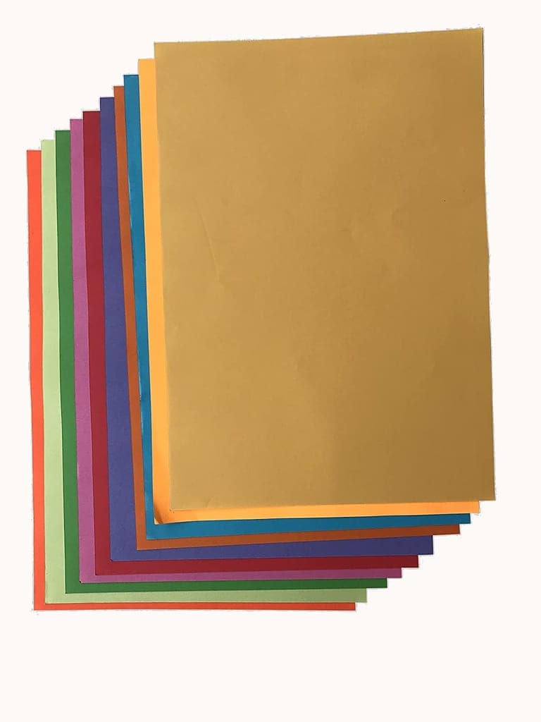 The Brown Box� 3 in 1 Craft Sheet Combo (Chart Paper + Origami Sheets + Foam Glitter Sheets) Craft Kit,Art and Craft Kit,Return Gift view 4