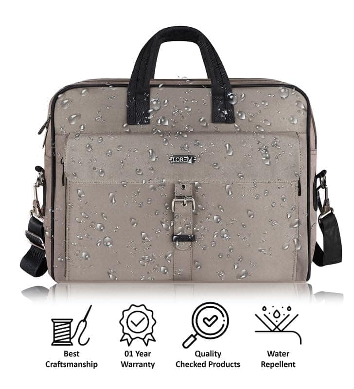 LOREM 10L Faux Leather Messenger Bag For Men-UF view 7
