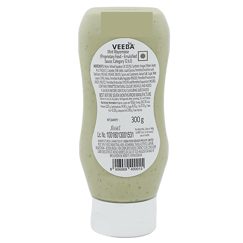 Veeba Mayonnaise - Mint, 300 G view 2