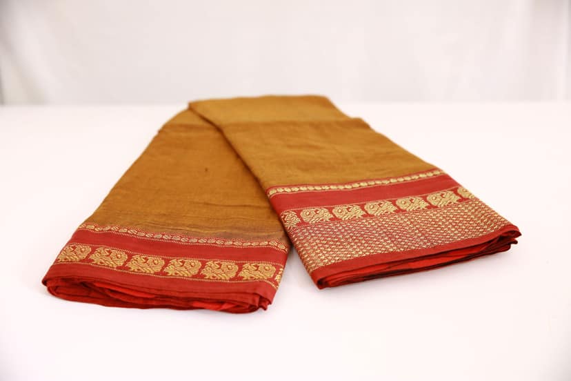 Narayanpet Mercerized Cotton Saree view 2