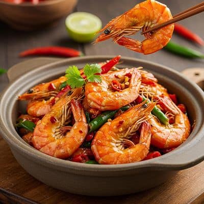 Prawns Chilli