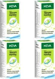 Keva Herbal Apyzyme Digestive Syrup Ayurvedic syrup Extract from Papaya, Chitrak Rason, Ajwain, Amla, Jeera, Imli & Pudina for men and women 200ml view 2