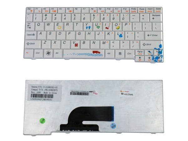 Lenovo Laptop Keyboard Replacement for S10-2 S10-2C S10-3C (WHITE)