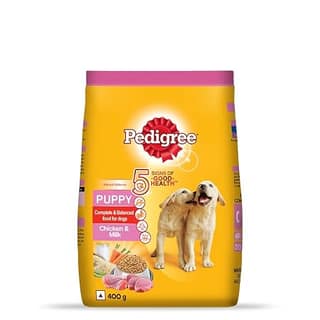 Pedigree Puppy Dry Dog Food Food, Chicken & Milk 400 gms