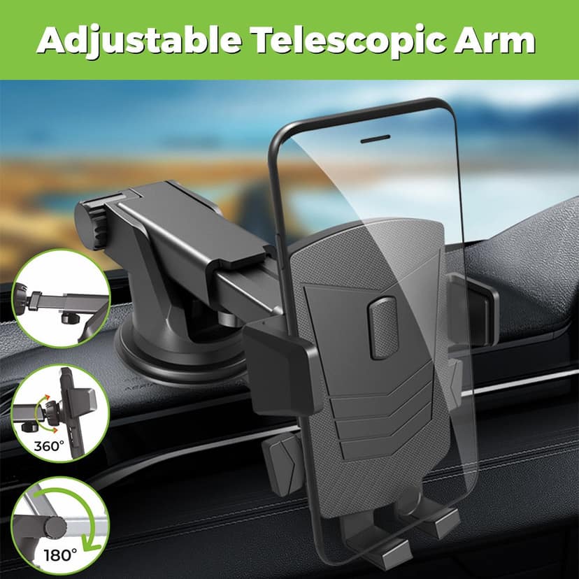 Universal Robo Mount with Telescopic for Dashboard & Windscreen UM1074 view 2