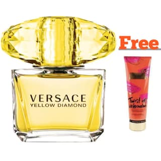 Versace Yellow Diamond Eau De Toilette 90ml Women’s Perfume With Liimited Free Perfume
