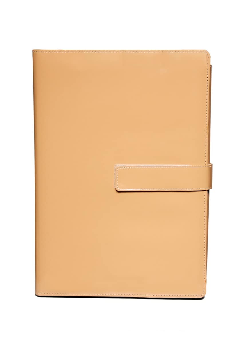 Sukeshcraft Dak File Folder with Belt Patent (Baige)