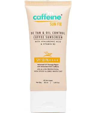 mCaffeine Coffee Sunscreen SPF 50 50ml (Pack of 1)