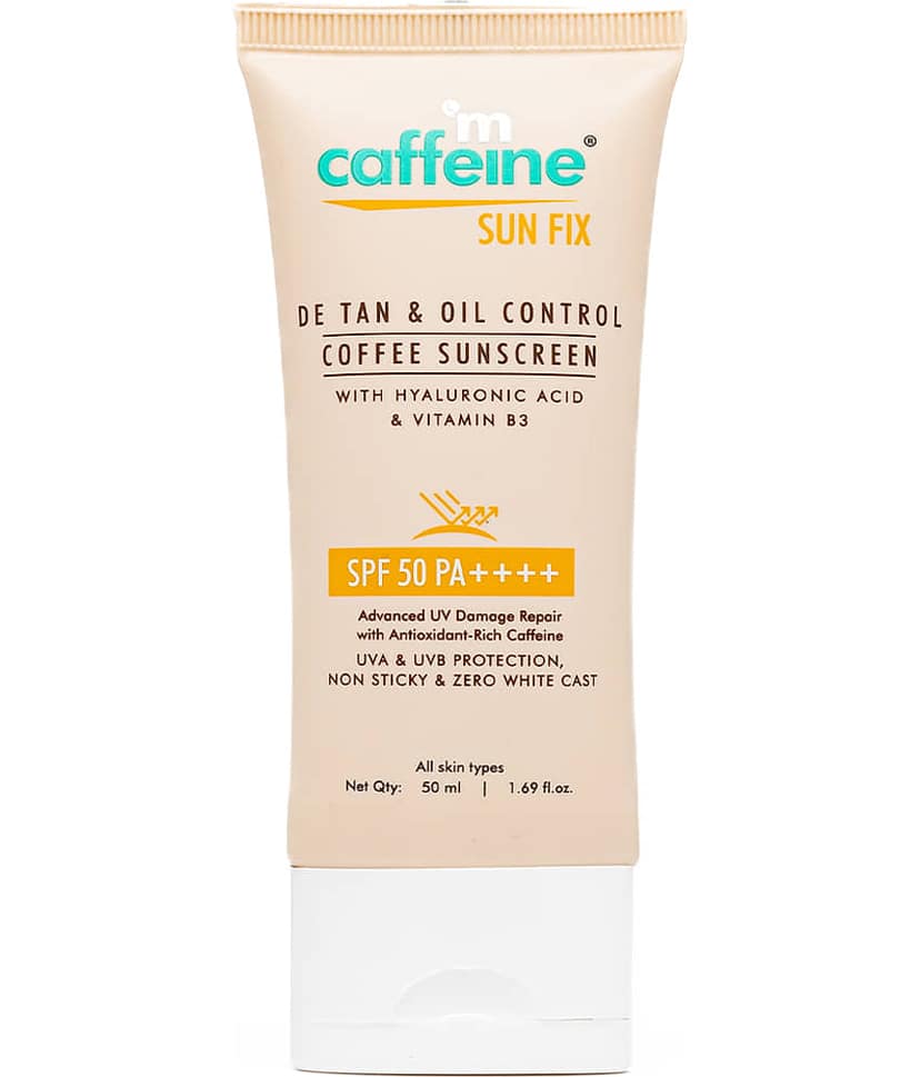 mCaffeine Coffee Sunscreen SPF 50 50ml (Pack of 1)