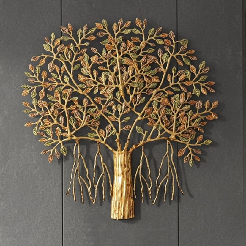 Brass Decorative Wall Hanging - Ethnic Home Decor Showpiece, Height : 25 Inch (BSMAS1569 D)
