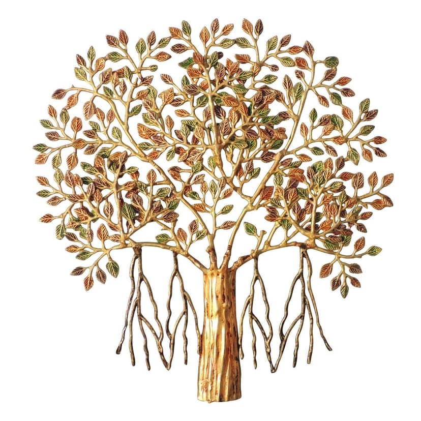 Brass Decorative Wall Hanging - Ethnic Home Decor Showpiece, Height : 25 Inch (BSMAS1569 D) view 2