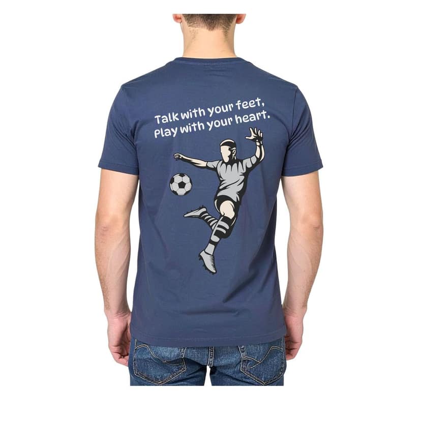 Trishoolin Printed T-Shirt | Design 10418MB | Regular Fit | Crew Neck / Round Neck Half Sleeve | Pack of 1