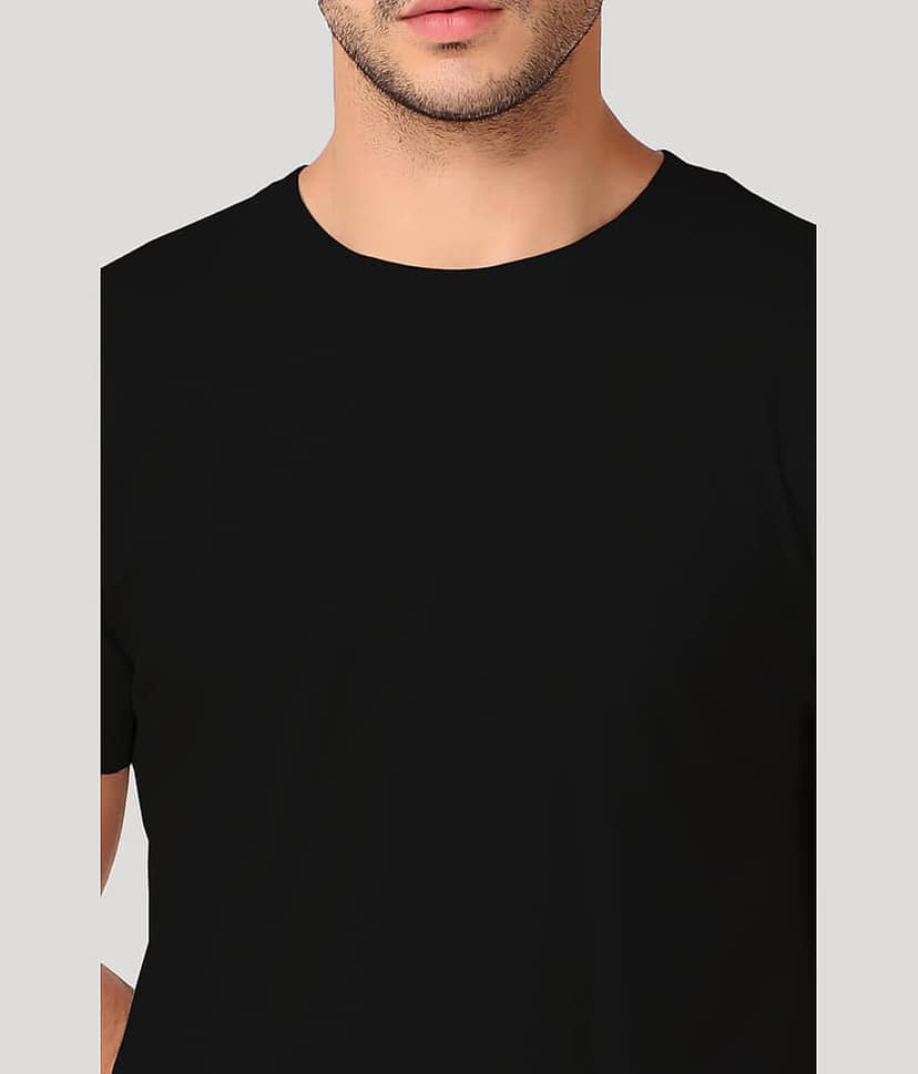 Inner Element Pack of 2 100% Cotton Regular Fit Men's T-Shirt ( Multicolor ) view 2