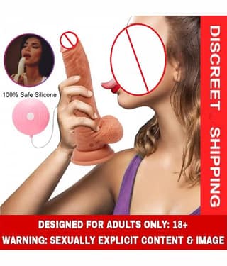 360 DEGREE ROTATIN MULTI-SPEED FLEXIBLE REALSTIC G-SPOT VIBRATING SUCTION DILDO BY Crazynyt