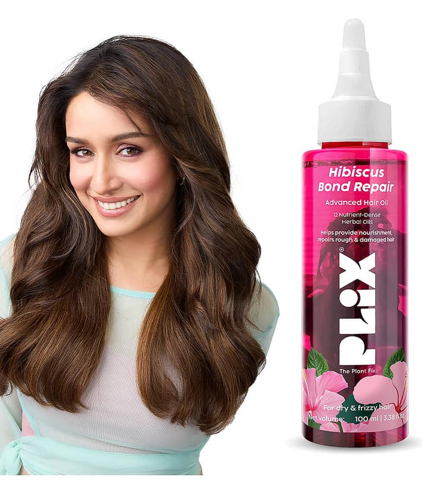 The Plant Fix Plix Bond Repair Advanced Hair Oil, Repairs Damaged Hair Due To Heat Styling Hair Oil (100 ml)