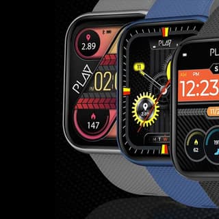 Playfit Dial 3 With 1.8 Big IPS Display Smart Watch