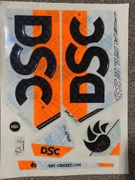 TEKNAXO | DSC | New Cricket Bat Sticker 3D EMBOSSED