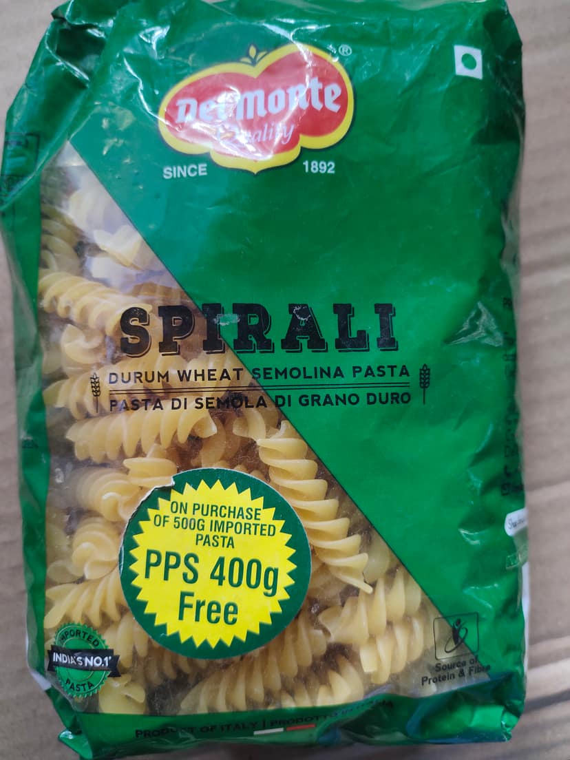Del Monte Durum Wheat Pasta - Spirali,