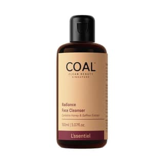 COAL Clean Beauty Radiance Face Cleanser - | Honey Saffron Extract Cocamidopropyl Betaine Decyl Glucoside Glycerin Deeply Cleanses Moisturises & Hydrates Women Skin All Types