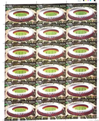 Shobhaphila's Full sheet Stamps 2010 ( i ) (2 NO.S)
