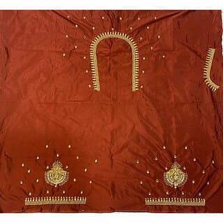 RR FABRIC Cotton Silk Self Design Blouse Material