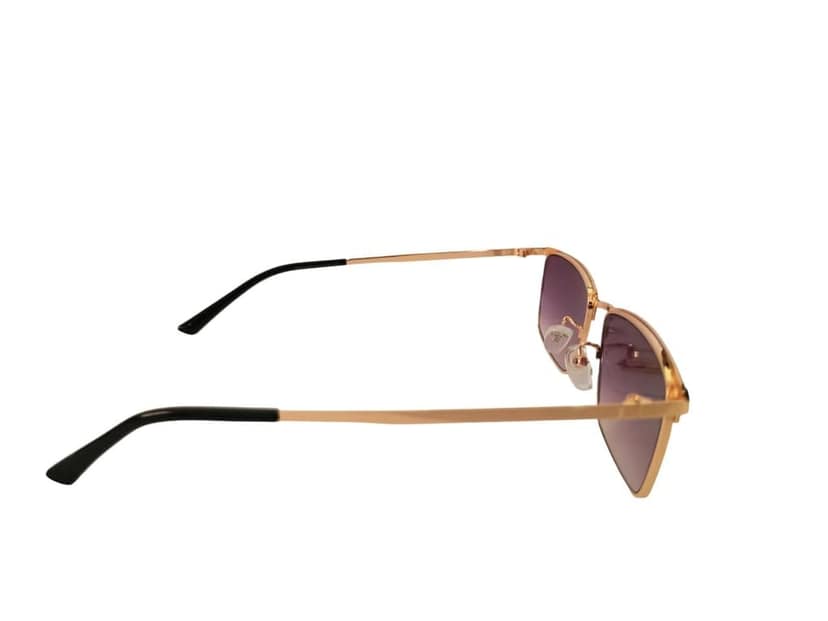 MD Style UV Protected Full Rim Rectangular Metal Frame Sunglasses/Unisex Stylish Sunglasses view 5