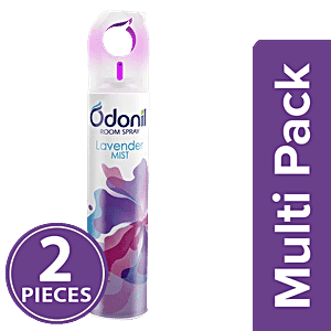 Odonil Room Air Freshener Spray - Lavender Mist, 2 x 220 ml Multipack