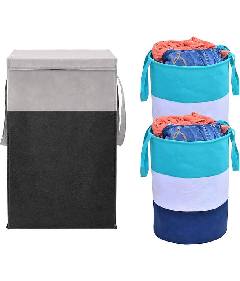 SH NASIMA Blue Laundry Bag