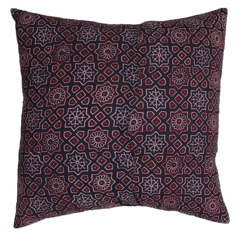 Garvi Gurjari (A Gujarat Govt Enterprise Multicolor Handmade Patchwork Cushion Cover (GGCMPWCC17) view 2
