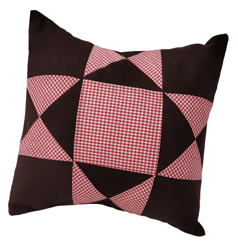 Nirjhari Crafts Hand Emroidered 100% Cotton Red Cushion Cover Set (Pack of 4) view 3