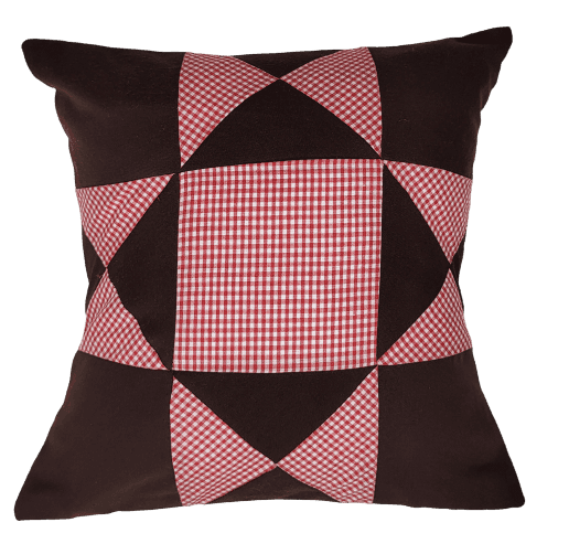 Nirjhari Crafts Hand Emroidered 100% Cotton Red Cushion Cover Set (Pack of 4) view 4