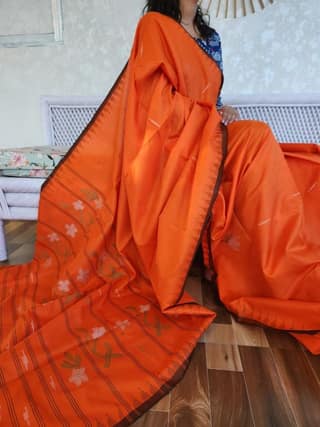 Moinrangphee Silk Saree (Russian Silk)