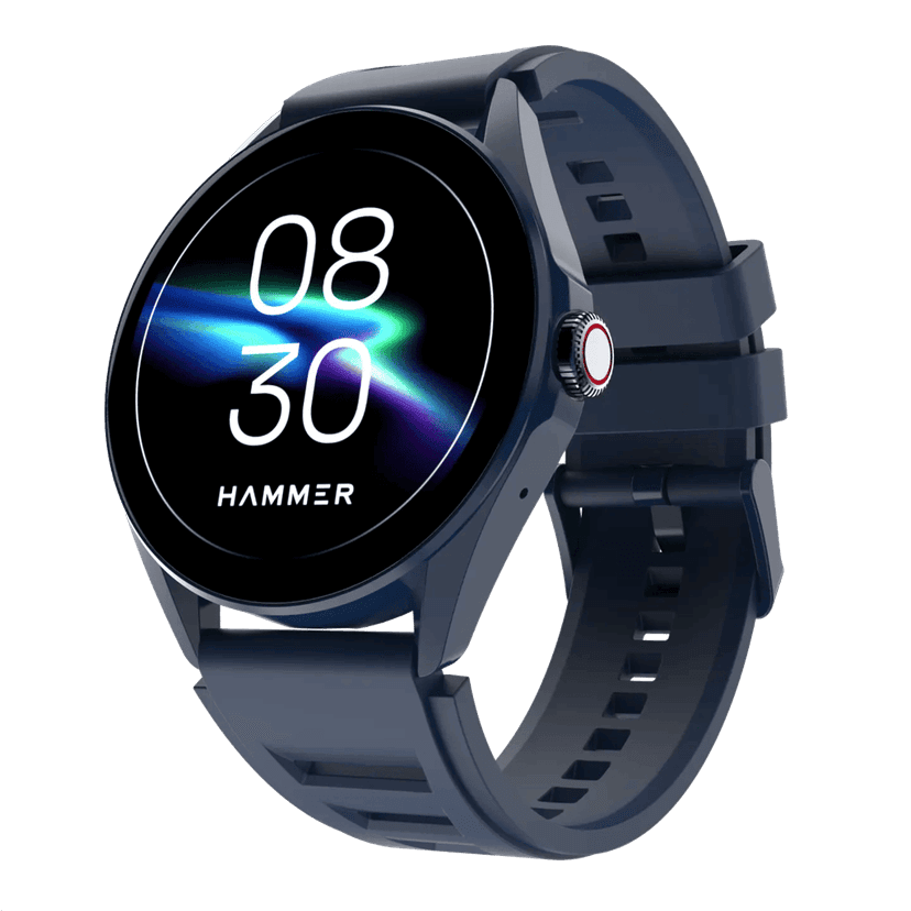 Hammer Cyclone Round dial smart watch with 1.39 inches Big Display & Bluetooth Calling view 9