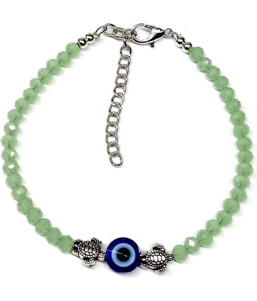 DAIVYA WELLNESS - Green Bracelet ( Pack of 1 )