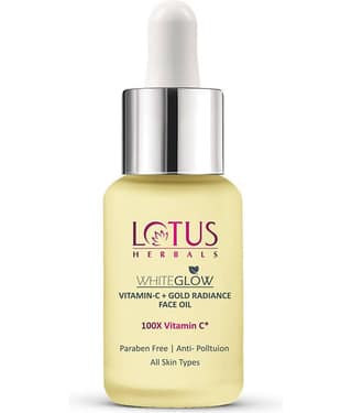 Lotus Herbals WhiteGlow Vitamin C and Gold Radiance Face Oil 15ml