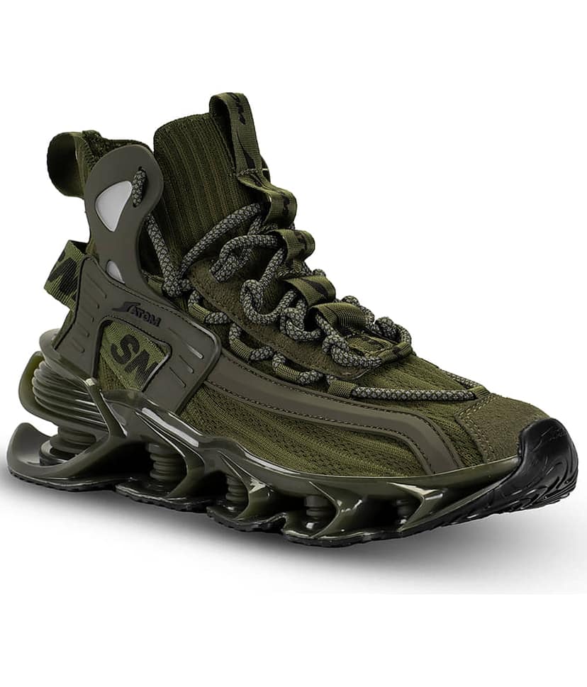 ATOM Alpha Predator Olive Men's Sneakers view 2
