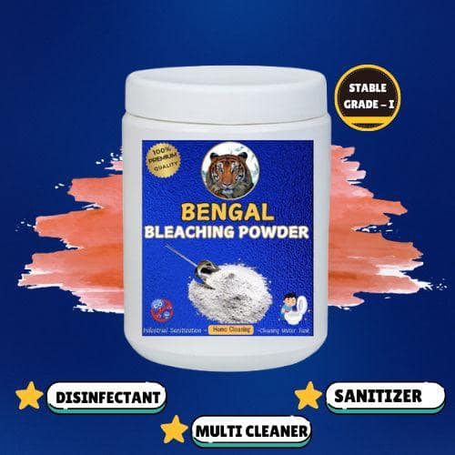 Bengal Bleaching Powder for Household | 1000 GM | PACK OF 2 | TIGER MARK view 2