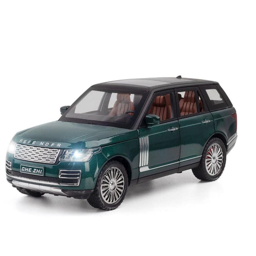 KTRS ENTERPRISE Metal Pull Back Die-cast Car 1:24 Defender Diecast Metal Pullback Toy car with Openable Doors & Light, Music Boys Gifts Toys for Kids(Colors as Per Stock) view 2
