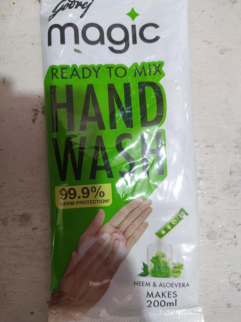Godrej Magic Ready to mix Hand Wash Neem & aloevera