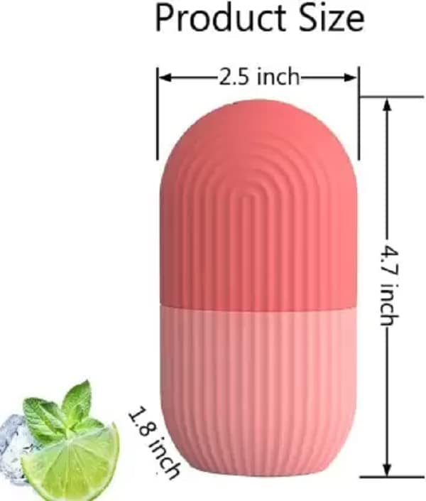 Elecsera 126 Ice Roller For Face | Eye Reusable Face Rollers Facial Roller Massager (Purple) view 5