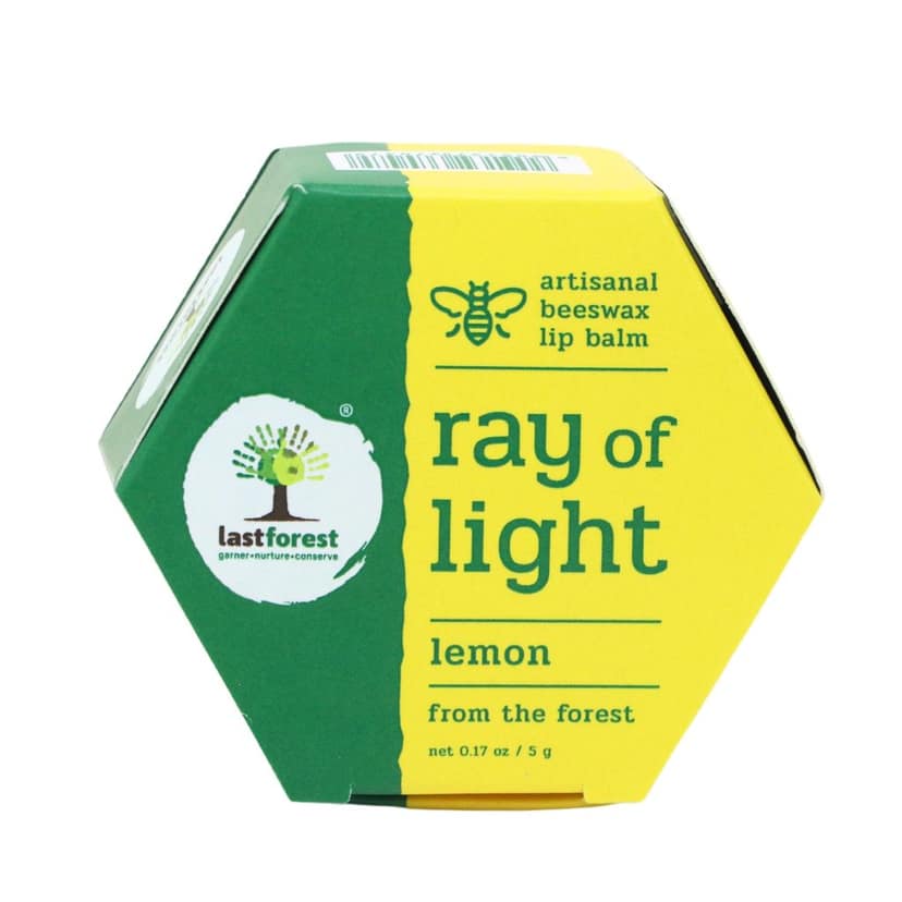 Last Forest Beeswax Natural Lip Balm for Men & Women 5g | Organic & Natural | Non-sticky | 24 Hrs Lip Moisturizer For Dry And Chapped Lips | SPF with Vitamin A | Nourish & Protect (Lemon) view 3