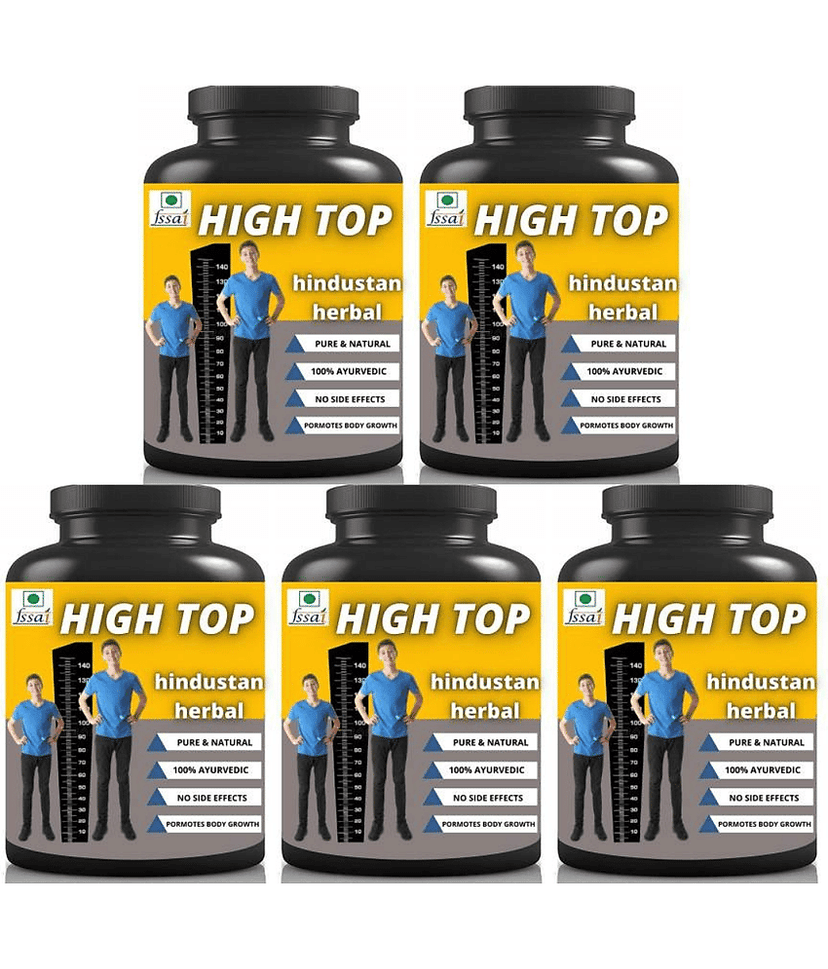 Hindustan Herbal High Top Chocolate flavor 0.5 kg Powder Pack of 5