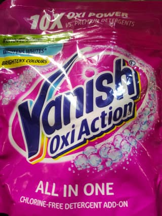 Vanish oxi action all in one colour safe detergent add - on