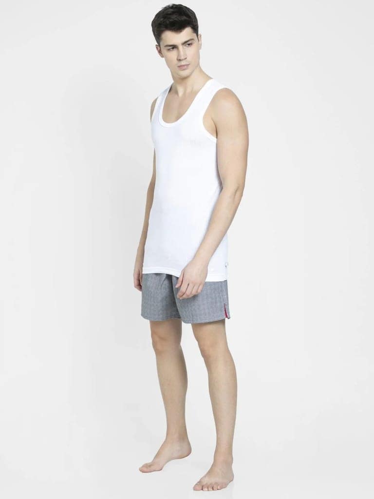 Jockey Men's 8820 Pack of 2 SleeveLess Vests view 5