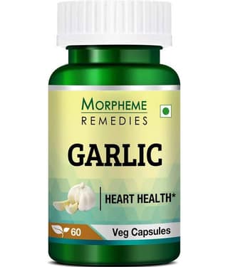Morpheme Remedies Garlic 500 mg - 60 Veg Capsules