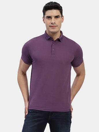Hummel Swift Sports Polo Collar Tshirt Pack Of 2 (Lavender/White) view 3